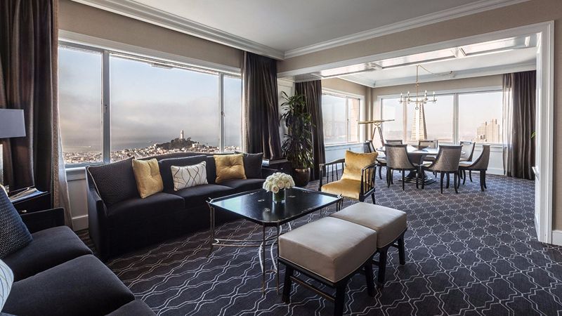 Hotel Fairmont San Francisco, room with private jacuzzi, photo 3