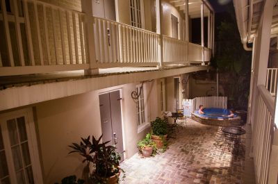Inn on Ursulines jacuzzi
