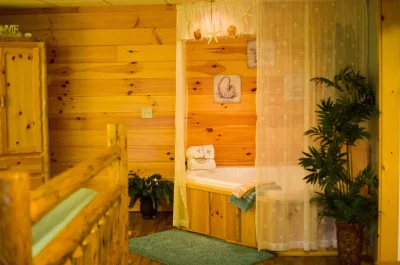 Romantic Jacuzzi Cabin Suite 4