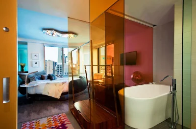 W New York Times Square jacuzzi